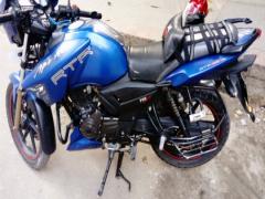 TVS Apache RTR 150 Matt Blue